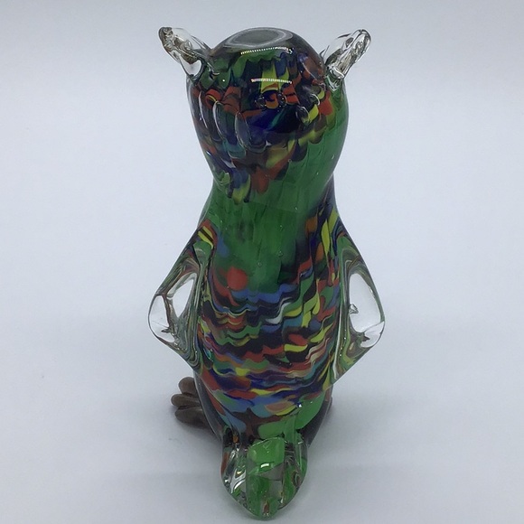 Art Glass Artistic Handblown Bird - Picture 3 of 6